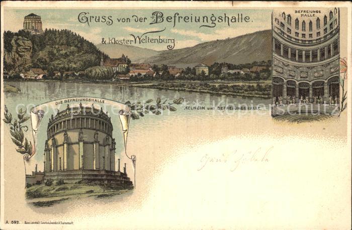 Kelheim Befreiungshalle Kloster Weltenburg