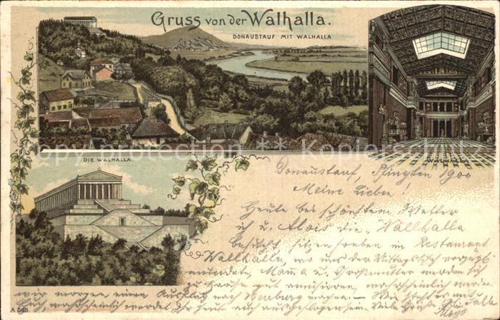 REGENSBURG Bayern Walhalla Donaustauf