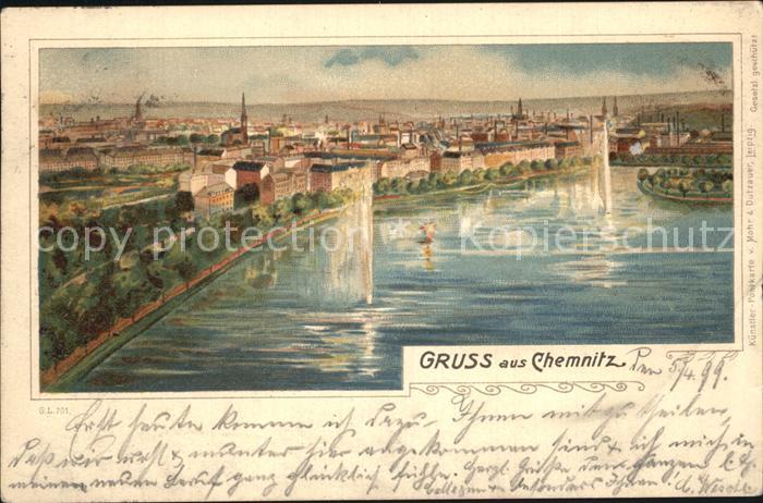 CHEMNITZ Sachsen Panorama