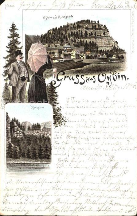 Oybin Sachsen Hausgrund Panorama