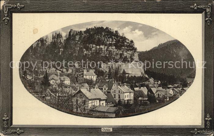 Oybin Sachsen Panorama Berg Oybin