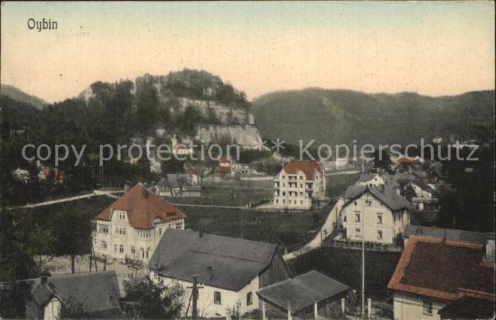 Oybin Sachsen Ortsansicht