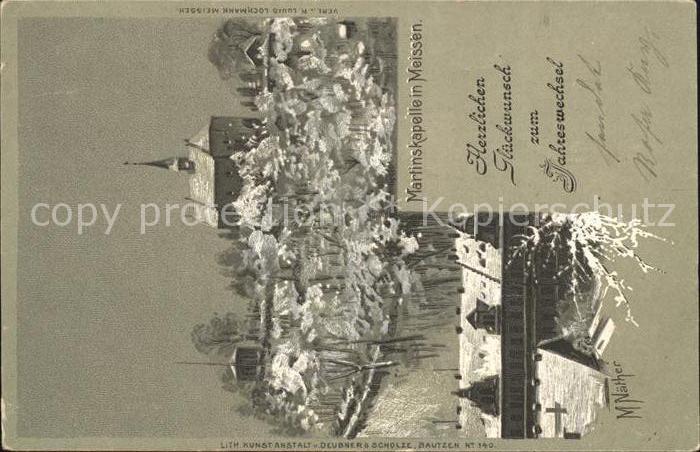 Meissen Elbe Sachsen Martinskapelle