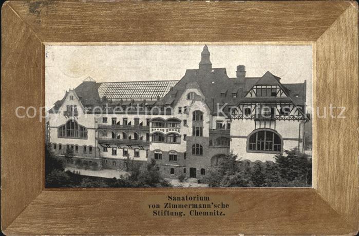 CHEMNITZ Sachsen Sanatorium Zimmermannsche Stiftung