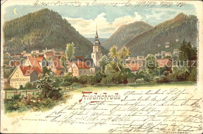 Friedrichroda Panorama Kirche