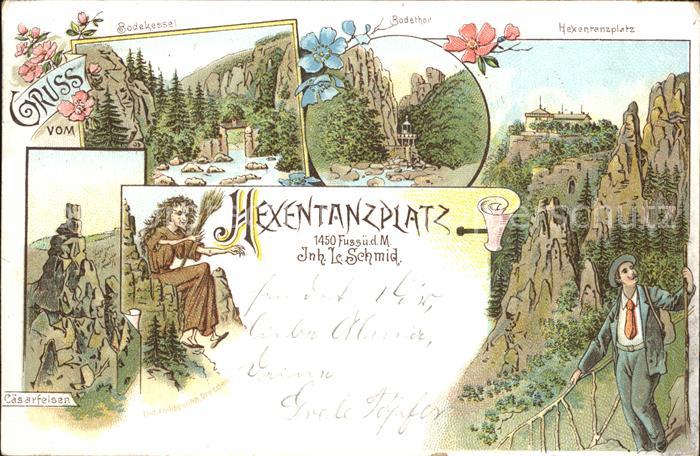 Hexentanzplatz Bodetal Bodekessel C?sarfelsen