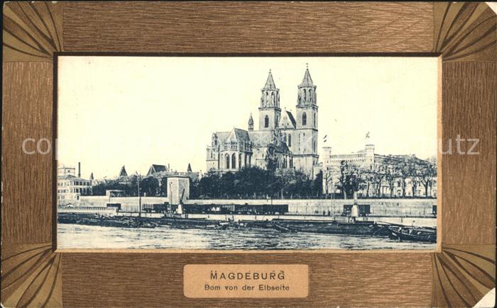 MAGDEBURG  CITY Dom von der Elbseite