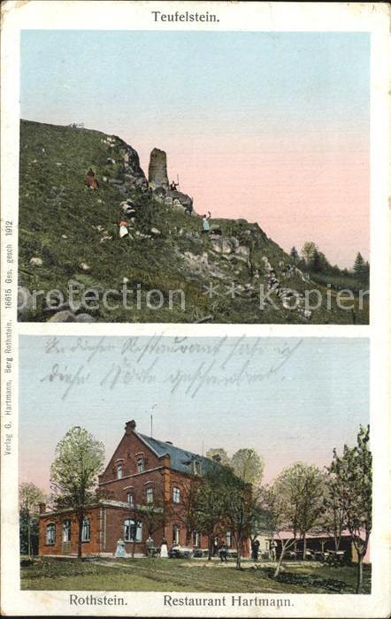 Rothstein Oberlausitz Teufelstein Restaurant Hartmann
