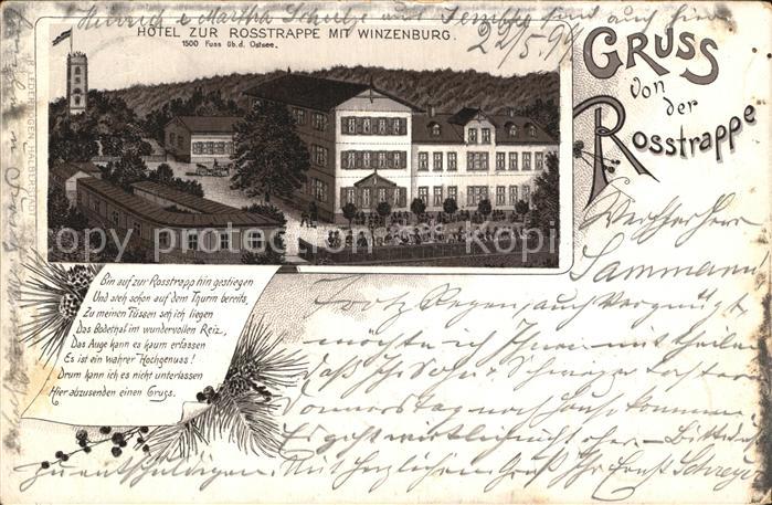 Thale Harz Hotel zur Rosstrappe Winzenburg