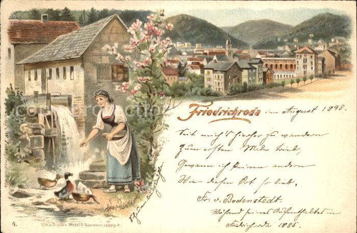 Friedrichroda Ortsansicht