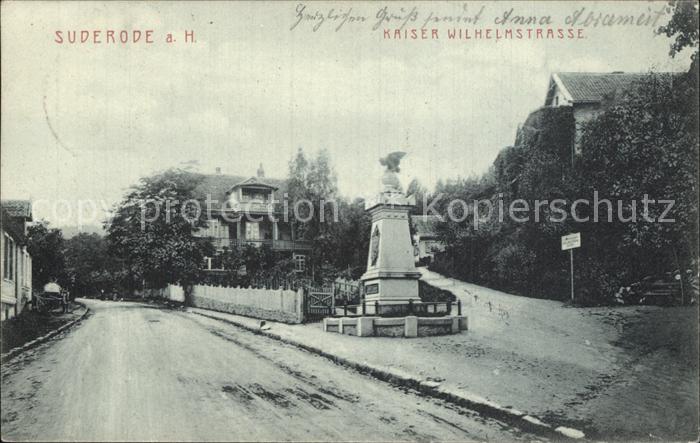 Suderode Bad Kaiser Wilhelmstrasse