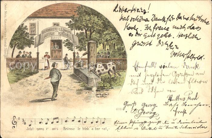 Plauen Dresden Bierbrauerei zum Loewen Anton Knoedel