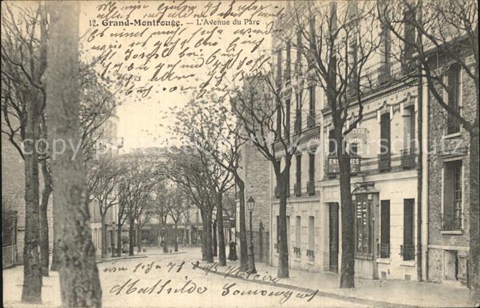 Montrouge Avenue du Parc