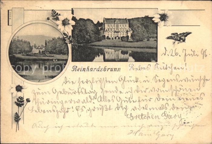 Reinhardsbrunn Schloss Reichspost