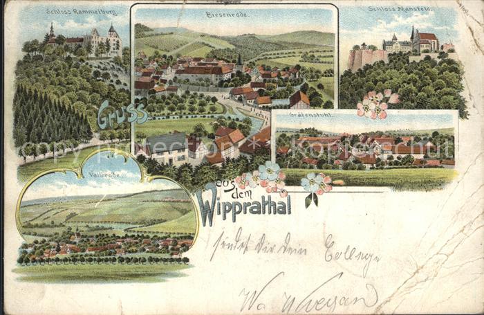 Wippra Schloss Rammelburg Biesenrode Schloss Mansfeld Graefenstuhl Vatterode Lit
