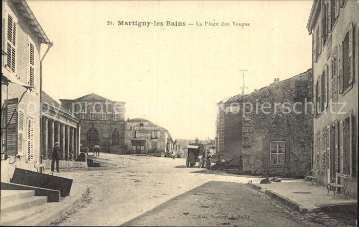 Martigny-les-Bains La Place des Vosges