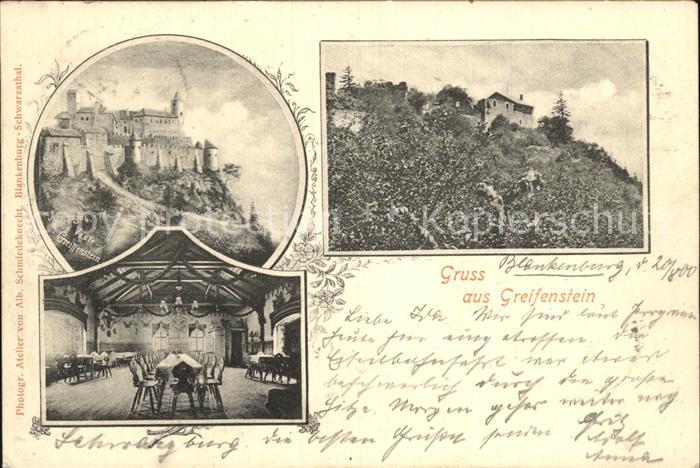 Blankenburg Bad Schloss Greifenstein