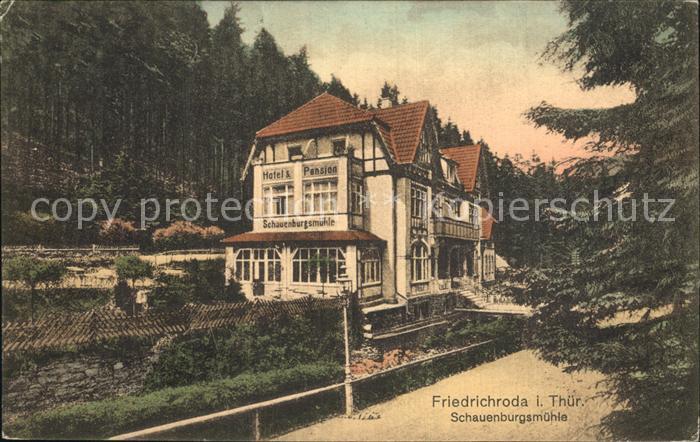 Friedrichroda Hotel Pension Schauenburgsmuehle