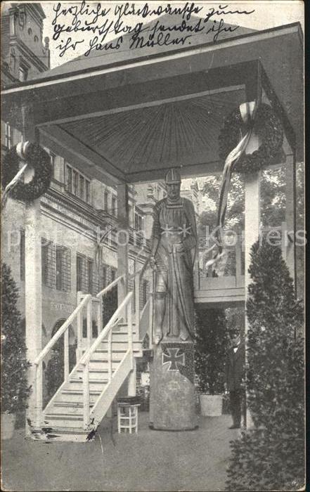 LEIPZIG Sachsen Leipziger Wehrmann in Eisen Offizielle Postkarte Nr 2