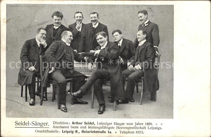 LEIPZIG Sachsen Seidel Saenger