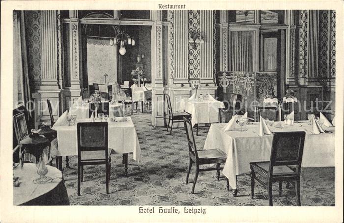 LEIPZIG Sachsen Hotel Hauffe Restaurant