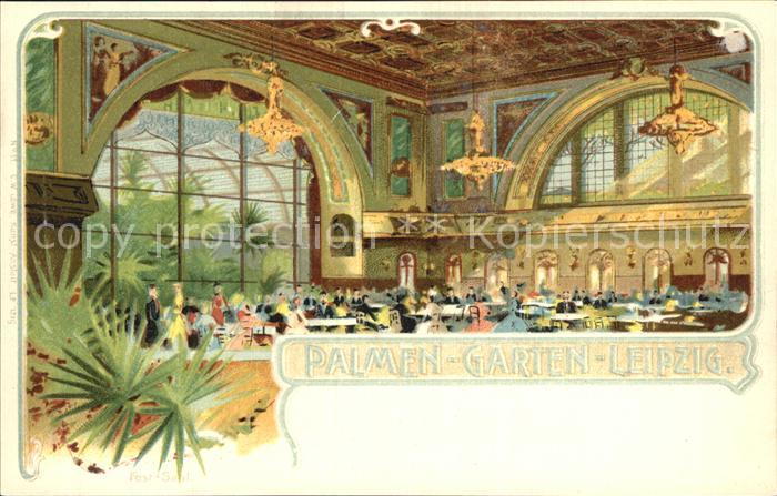 LEIPZIG Sachsen Palmengarten Gesellschaftshaus