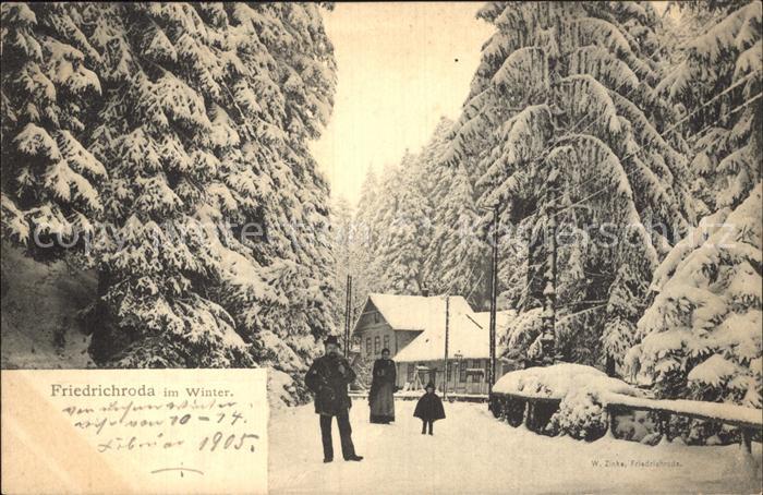 Friedrichroda im Winter