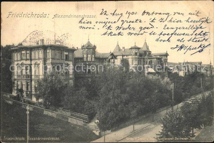 Friedrichroda Alexandrinenstrasse