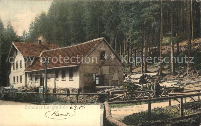 Friedrichroda Schauenburgmuehle