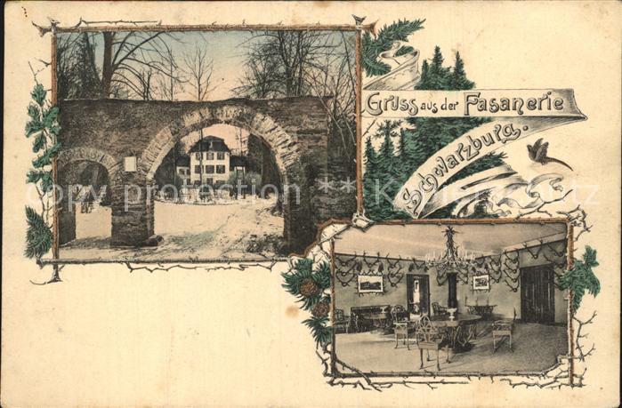 Schwarzburg Thueringer Wald Fuerstliches Jagdschloss Fasanerie