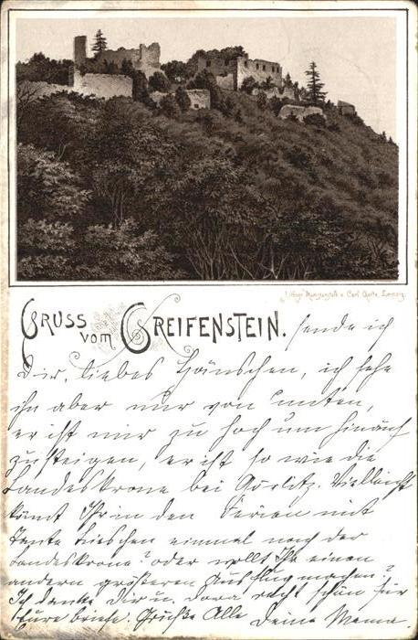 Bad Blankenburg Burgruine Greifenstein