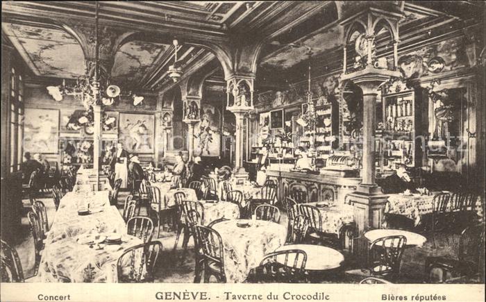 Geneve GE Taverne du Crododile