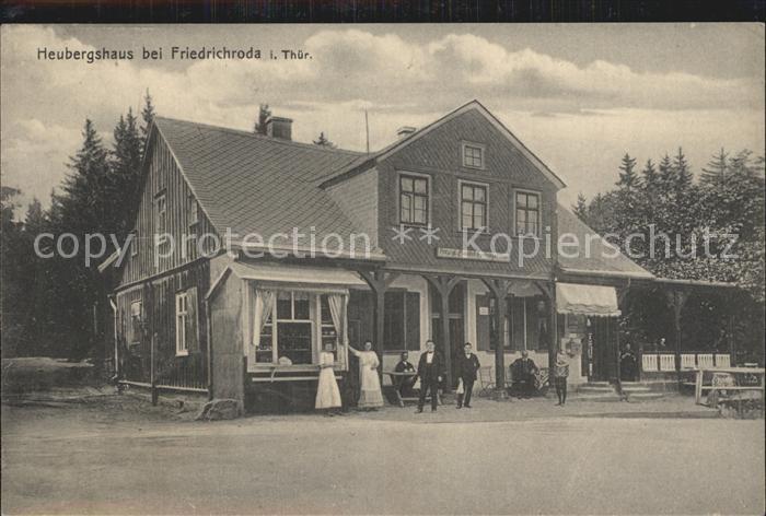 Friedrichroda Heubergshaus Gaststaette auf dem Heuberg