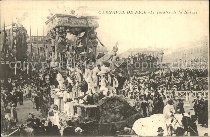 Nice Alpes Maritimes Karneval Theatre Nature