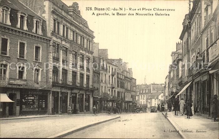 Dinan 22 Platz Clemenceau Bazar