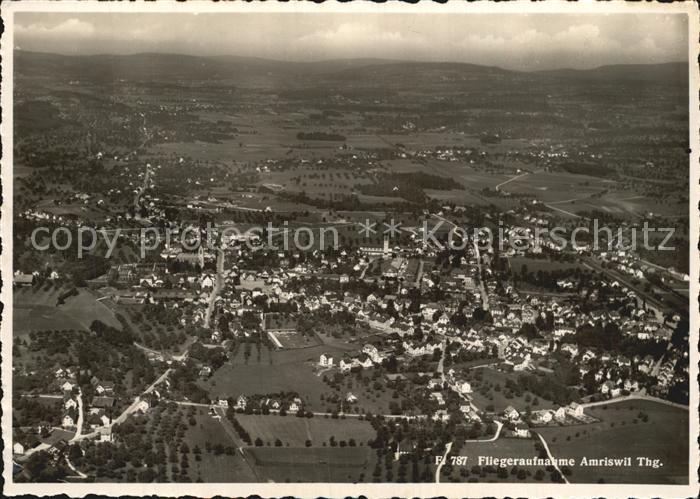 Amriswil TG Flugaufnahme