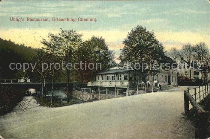 CHEMNITZ Sachsen Erlenschlag Restaurant Uhlig