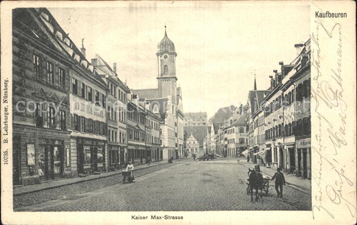Kaufbeuren Kaiser Max Strasse Kirch