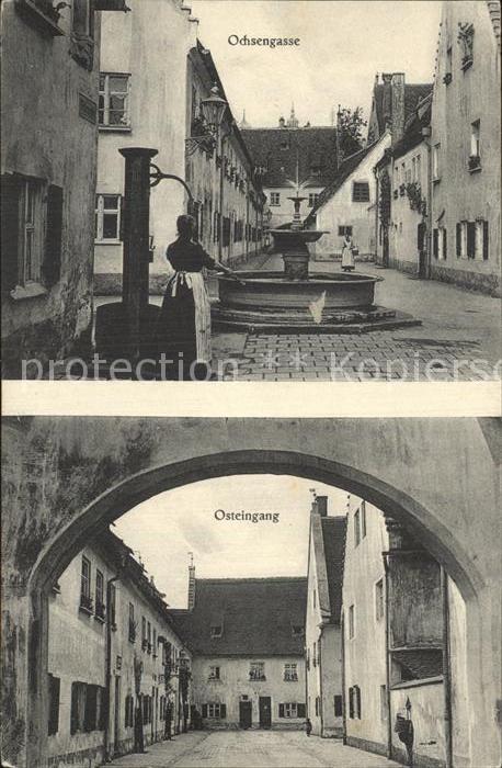 Augsburg Ochsengasse Osteingang