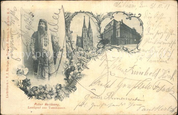 Muehlhausen Thueringen Peter Heidkamp Landgraf aus Tannhaeuser