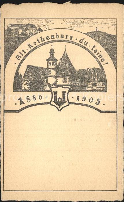 Rothenburg Tauber Alt Rothenburg