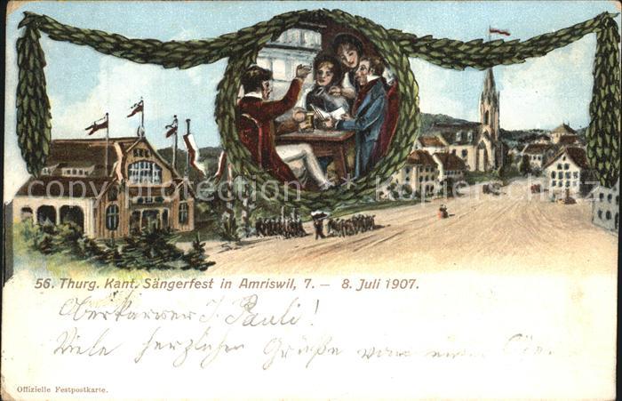 Amriswil TG Thurgauer Kanton Saengerfest