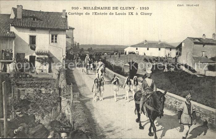 Cluny Millenaire Louis IX Einzug