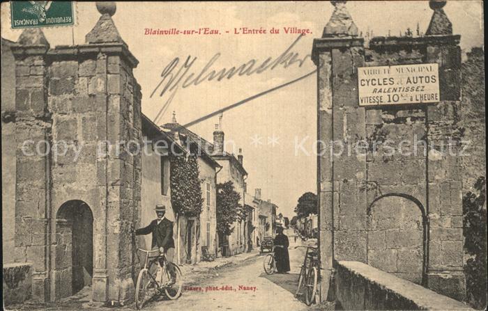 Blainville-sur-l Eau Entree du Village