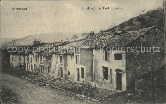 Apremont St Mihiel Fort Liouville