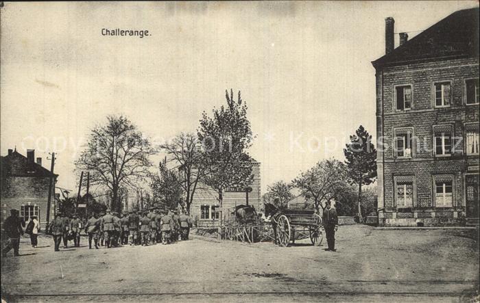 Challerange Militaer Pferdefuhrwerk