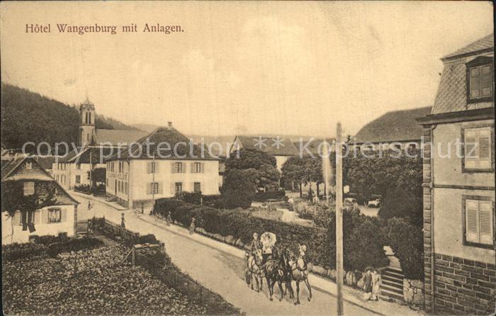 Wangenburg Hotel Anlagen