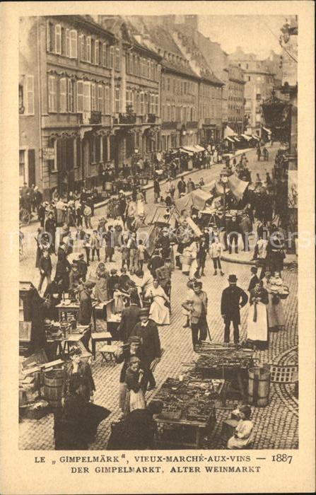 Strasbourg Alsace Gimpelmarkt