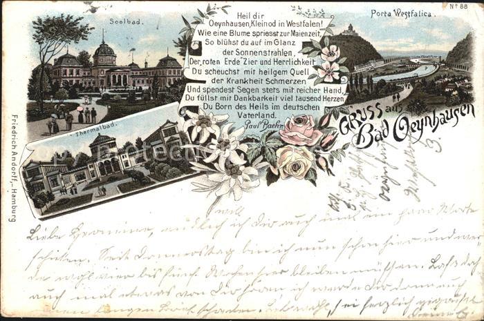 Bad Oeynhausen Porta Westfalica Soolbad Thermalbad