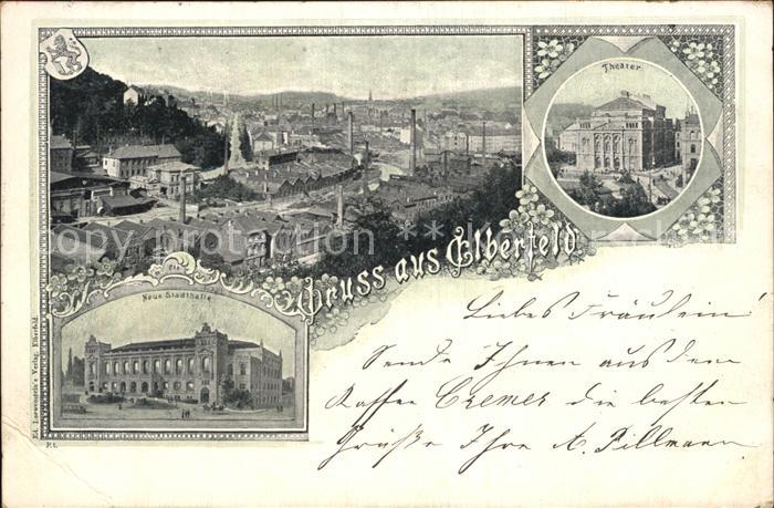 Elberfeld Wuppertal Neue Stadthalle Theater Panorama